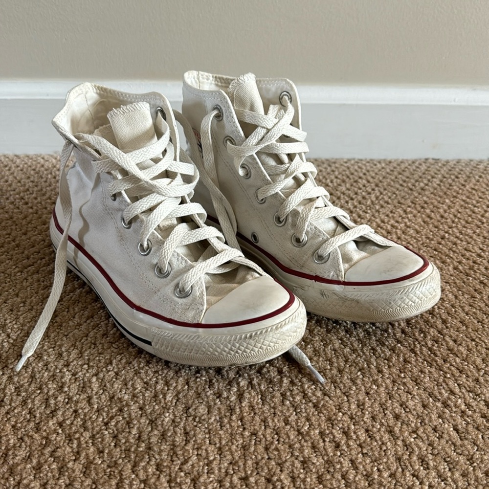 White Converse